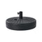 Livsip Outdoor Umbrella Base Water Pod 22KG Weight Capacity Black HDPE