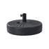 Livsip Outdoor Umbrella Base Water Pod 22KG Weight Capacity Black HDPE