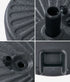 Livsip Outdoor Umbrella Base Water Pod 22KG Weight Capacity Black HDPE