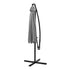 Livsip 3m Cantilever Umbrella, 360° Rotation, UPF50+ Sun Shade, Charcoal