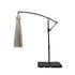 Livsip 3m Cantilever Umbrella, 360° Rotation, 60kg Base Included, Beige