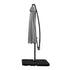 Livsip 3m Cantilever Umbrella, 360° Rotation, 60kg Base Included, Charcoal