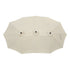 Livsip Outdoor Umbrella 4.52M Double-Sided Umbrellas Shade Beige