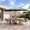 Livsip Outdoor Umbrella 4.52M Double-Sided Garden Shade Charcoal