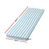 Gardeon Outdoor Sun Lounger Cushion 183cm, 8cm Thick Chaise Lounge Pad, Blue