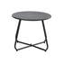 Livsip 3 Piece Outdoor Patio Set 2 Chairs Coffee Table Lounge Setting Grey
