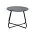 Livsip 3 Piece Outdoor Rocking Chair Set 2 Chairs Coffee Table Patio Grey