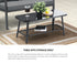 4PCS Outdoor Furniture Set Sofa Table Chairs Set Grey