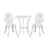 Outdoor Set Chairs&Table Cast Aluminum Rose 3PCS