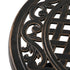 3 Piece Outdoor Patio Set Garden Furniture Bronze