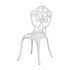 3 Piece Outdoor Patio Set Garden Furniture White