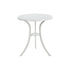 3 Piece Outdoor Patio Set Garden Furniture White