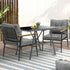 Livsip Outdoor Dining Set Patio Table and Chairs 2 Seater