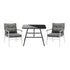 Outdoor Dining Set Patio Table and Chairs 3PCS