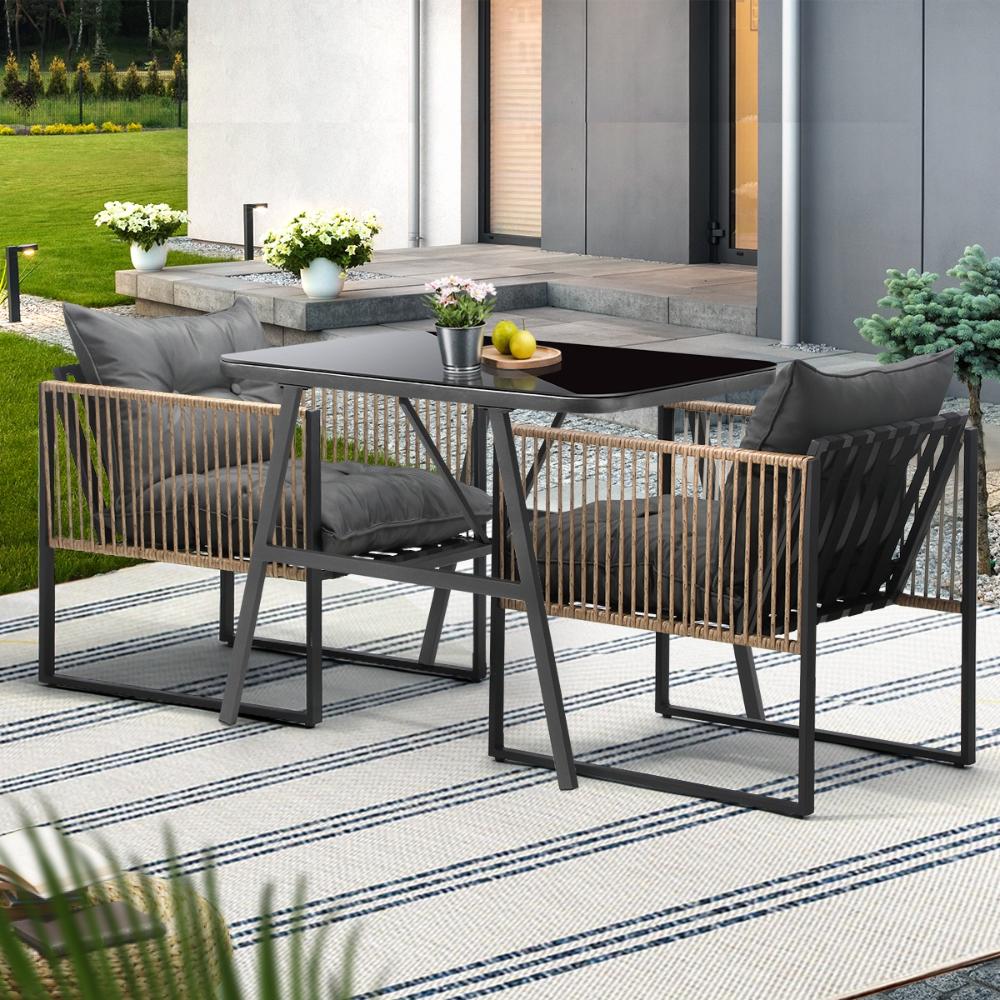 Outdoor Dining Set Patio Table Chairs Set