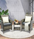 Outdoor Furniture Setting 3 Piece Wicker Bistro Set
