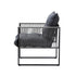 Livsip 2PCS Outdoor Patio Chairs Garden Sofa Set PE Wicker Grey