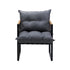 2PCS Outdoor Chairs Patio Set PE Wicker
