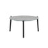 5pc Outdoor Lounge Sets 70CM Grey Round Table Rattan Chairs