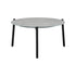 4PCS Outdoor Lounge Set Grey 70cm Coffee Table with Chairs