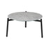 Livsip Outdoor Coffee Side Marble Table Desk 50cm Grey