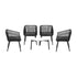 Livsip Outdoor Lounge Setting Furniture 5 Piece Patio Set