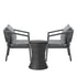 Livsip Outdoor Patio Set Ice Bucket Black Table Bistro Setting 3pcs