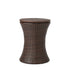 Livsip Outdoor Lounge Setting Ice Bucket Brown Table 2 Seater