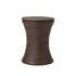 Outdoor Patio Set Ice Bucket Table Brown Bistro Setting 3pcs