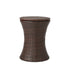 Outdoor Patio Set Ice Bucket Brown Table Sofa Setting 3pcs