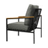 Outdoor Chair Patio Armchair with Cushions 2PCS