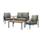 Outdoor Furniture 4PCS Set Dining Chairs&Table