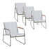 Livsip 4PCS Outdoor Patio Armchair Textilene