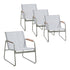 Livsip 4PCS Outdoor Patio Armchair Textilene