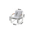 Livsip 4PCS Outdoor Patio Armchair Textilene