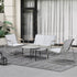Livsip 4 Seater Outdoor Lounge Set Patio Set Grey Table