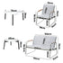 Livsip 4 Seater Outdoor Lounge Set Patio Coffee Table Set