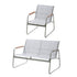 Livsip 4 Seater Outdoor Lounge Set Patio Coffee Table Set