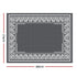 Outdoor Rugs 274x366cm Large Carpet Reversible Area Mat PP Dual-Sided Patio Rug Greek Key
