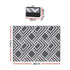 Gardeon Outdoor Rugs 274x366cm Reversible PP Dual-Sided Area Mat Large Carpet Patio Rug Grey