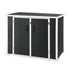 Gardeon 1070L Outdoor Storage Box Garden Shed Lockable Cabinet Tool Organizer Dark Grey