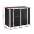 Gardeon 1070L Outdoor Storage Box Garden Shed Lockable Cabinet Tool Organizer Dark Grey