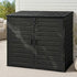 1170L Outdoor Storage Shed – PP Plastic, Lockable, Weather‑Resistant