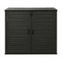 1170L Outdoor Storage Shed – PP Plastic, Lockable, Weather‑Resistant