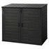 1170L Outdoor Storage Shed – PP Plastic, Lockable, Weather‑Resistant