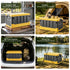 Gardeon Collapsible Outdoor Storage Box 60L Stackable Folding Camping Organizer Yellow