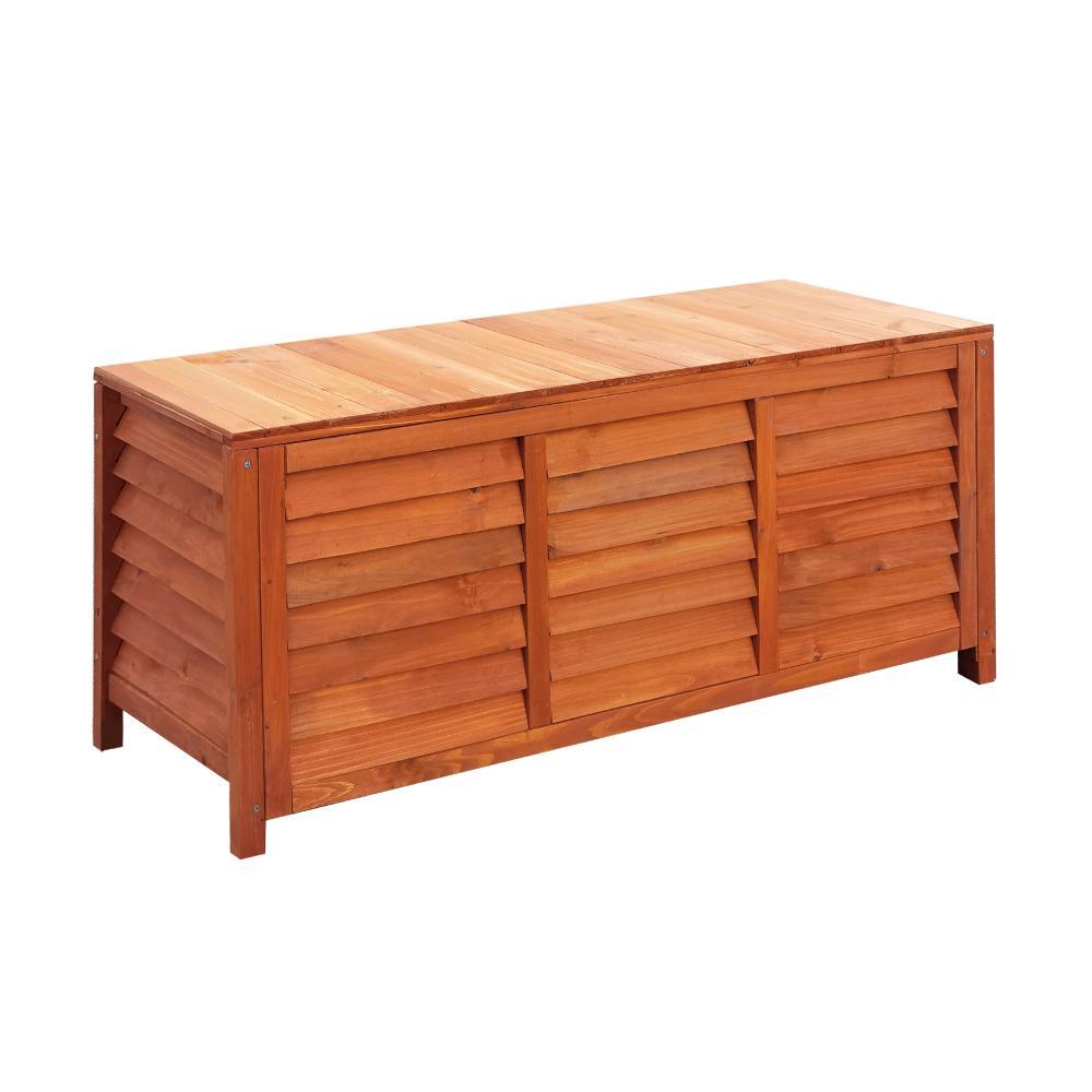 Outdoor Storage Box Wooden Garden Bence