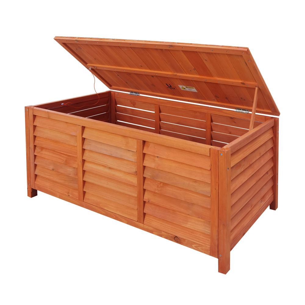 Outdoor Storage Box Wooden Garden Bence