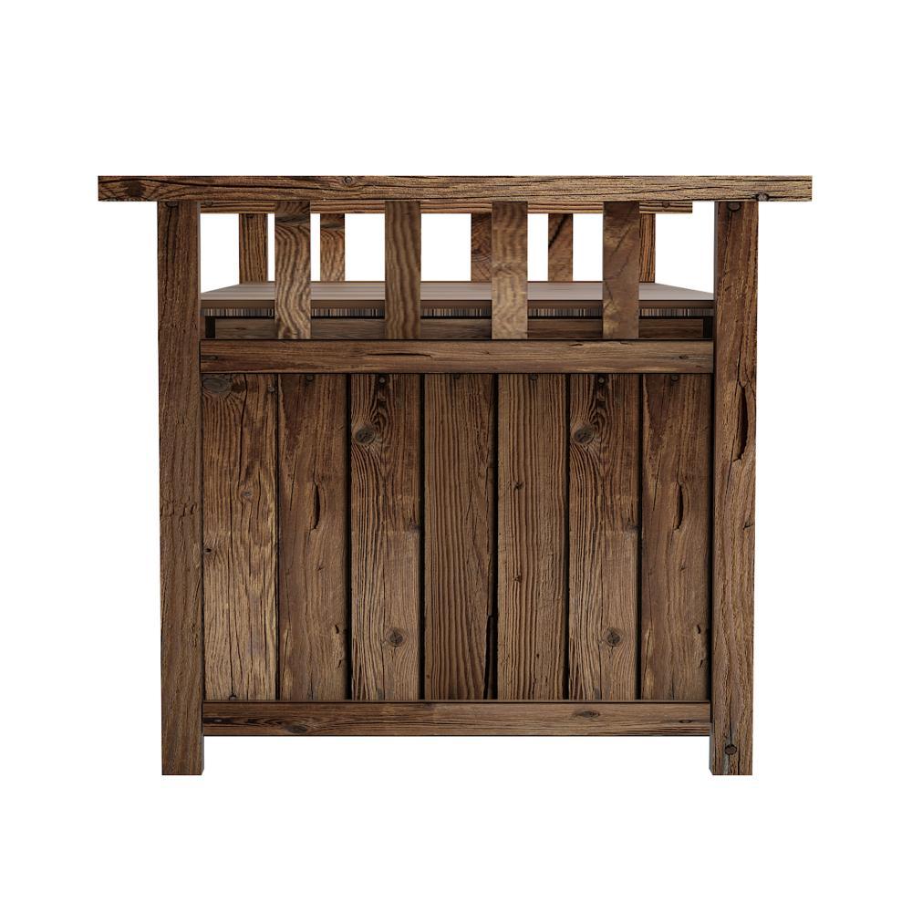 Outdoor Storage Box Wooden Garden Bench Wooden