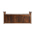 Wooden Storage Bench Waterproof Top Cover
